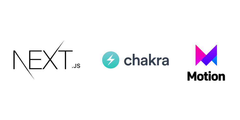 next chakra framer motion logos